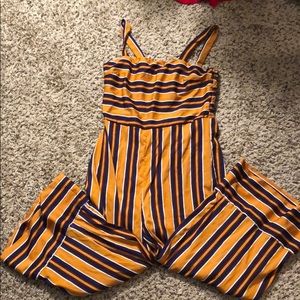 Striped Jumpsuit